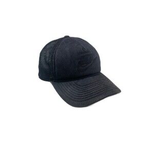 NIKESPORTSWEAR CLASSIC 99 TRUCKER CAP dc3984 faded all black hat